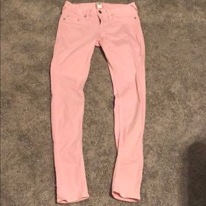 True Religion Pink Denim Jeans